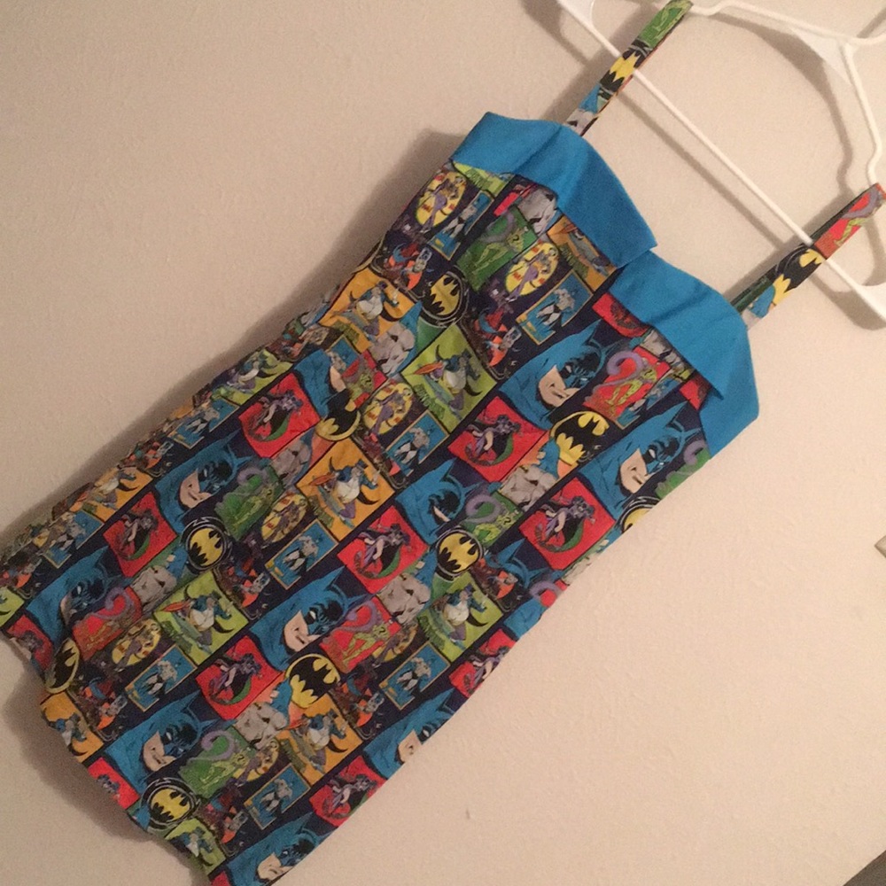 Batman Print PinUp Dress